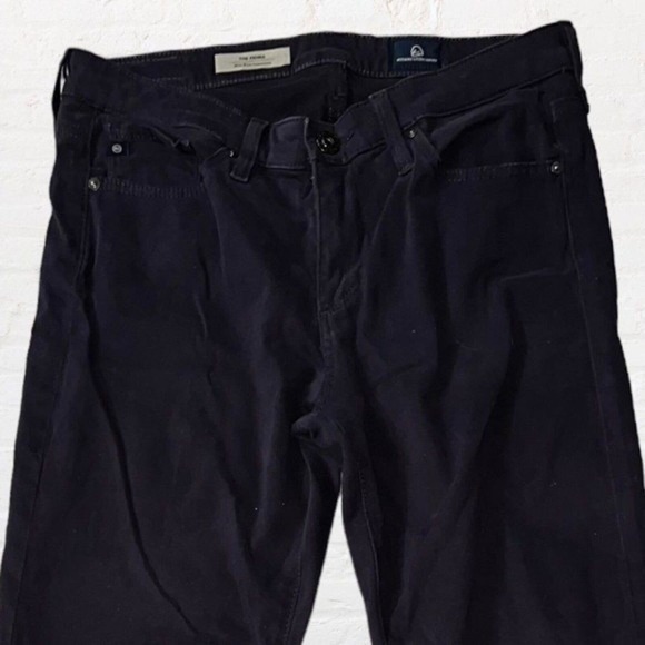 AG Adriano Goldschmied The Prima Mid‎ Rise Cigarette Jeans Dark Purple Size 26 - Picture 10 of 11